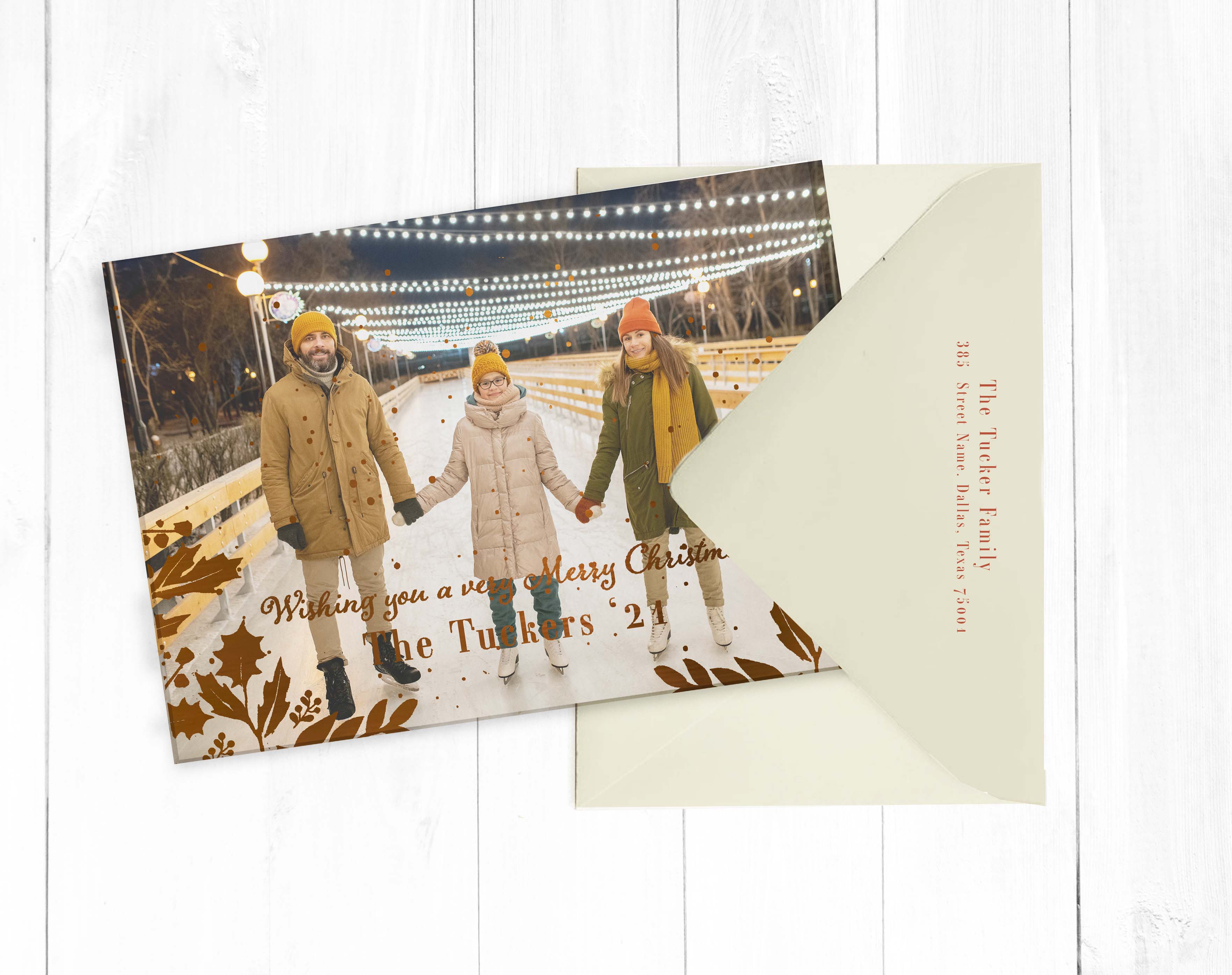 Seasonal Family Photo Card