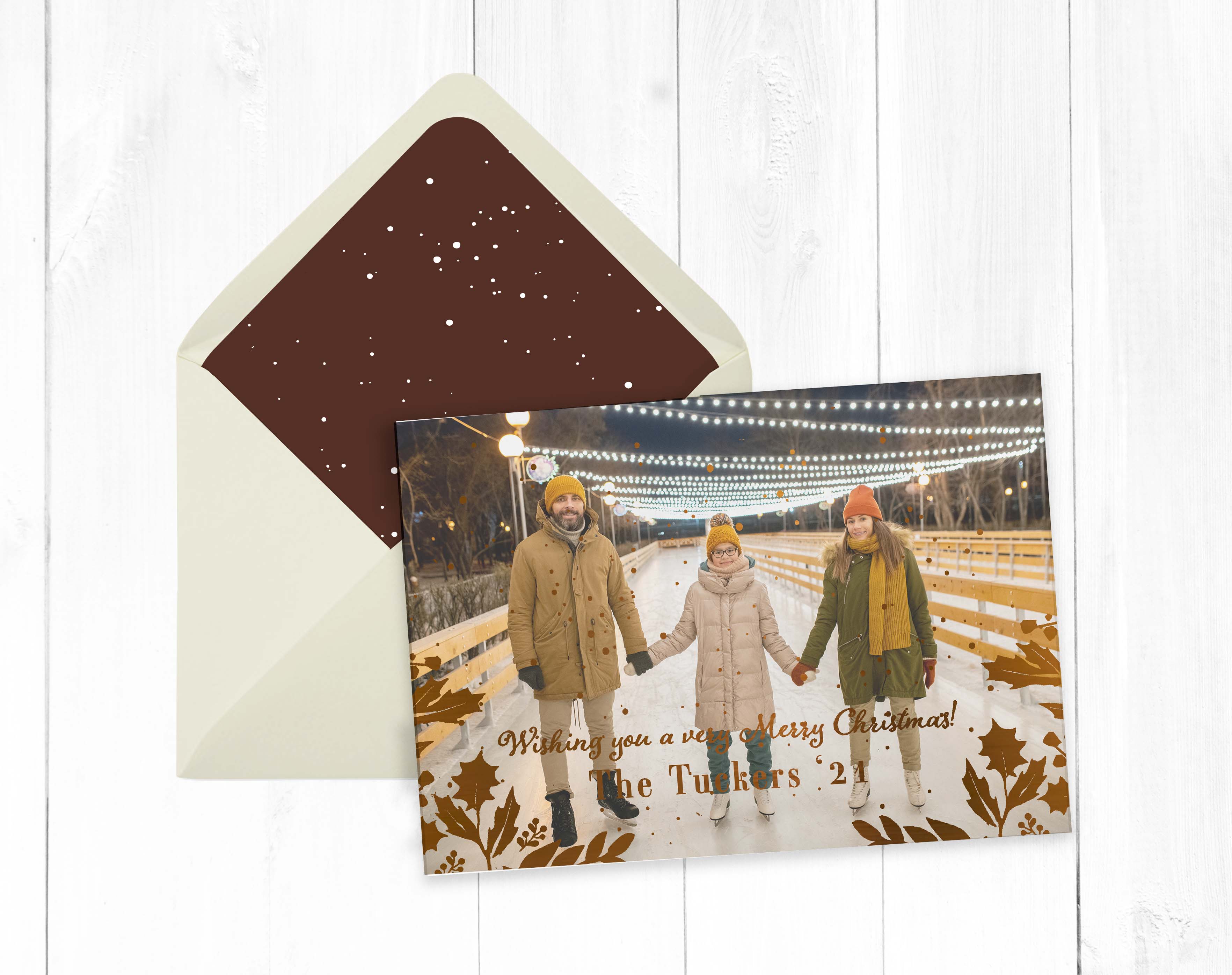 Seasonal Family Photo Card